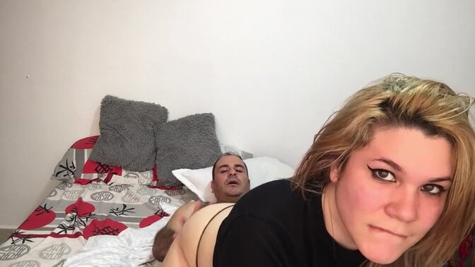 Sexy Latina girlfriend rides neighbor's cock and gets filled with milk