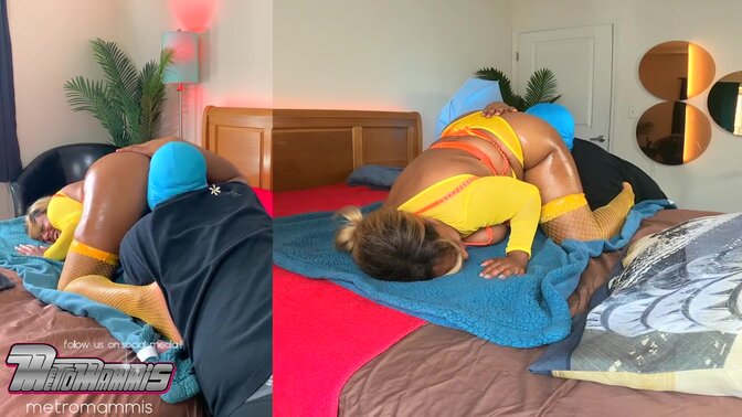 Sexy Latina housewife gets a creamy BBC in POV