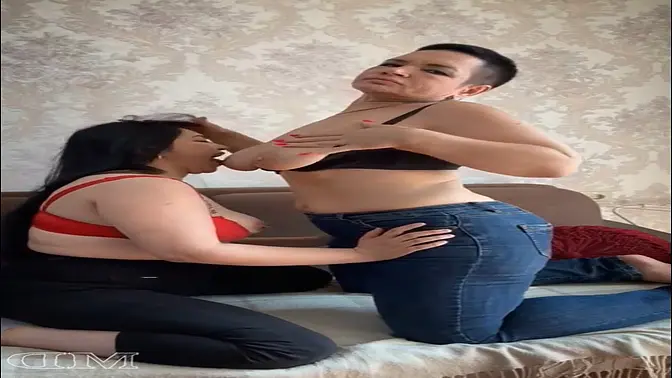 Sexy MILF and girlfriend teach deep pussy licking and fucking