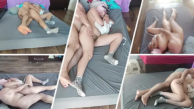 Sexy MILF gets fucked during sensual oil massage