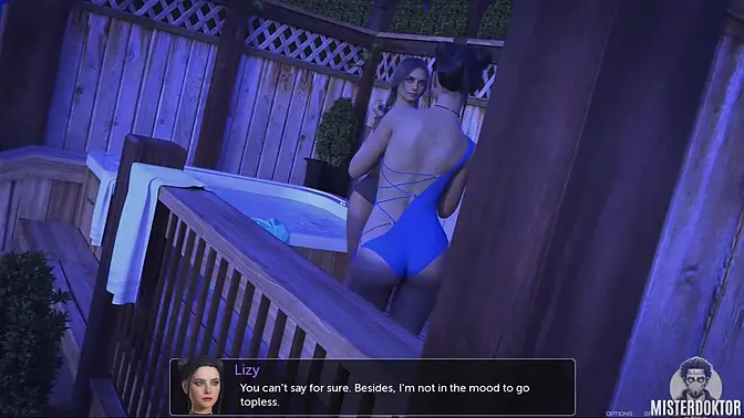 Sexy MILF sucks his hard cock