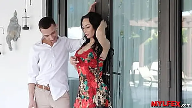 Sexy secretary gets pounded and plowed by stepdad