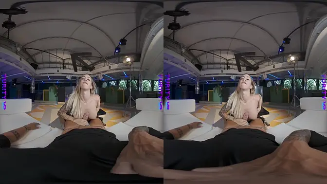 Sexy VR MILF Marika Milani gets her pretty face filled with hot cum