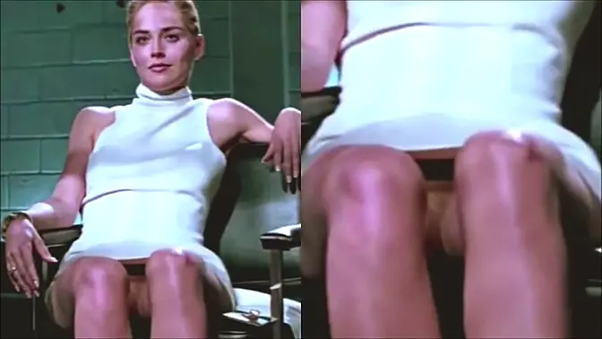 Sharon Stone's pussy in explicit nude woman video