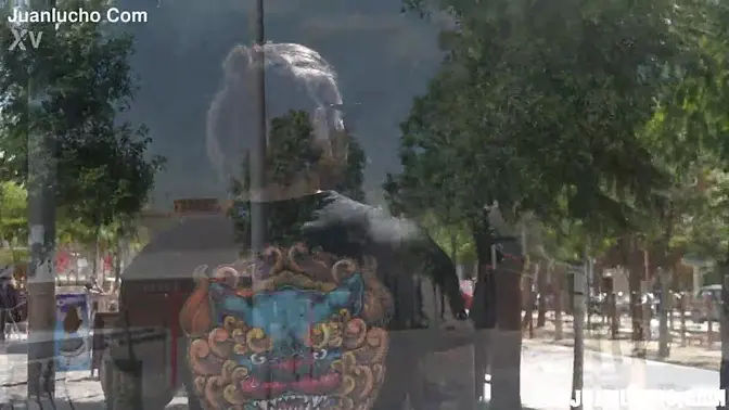 Skinny BBC jacks off in public