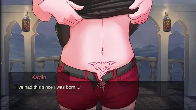 Slave girl faces dominance in futuristic BDSM game