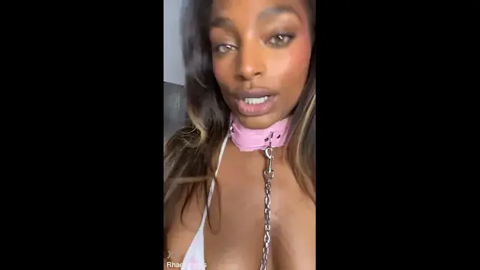 Slim & Thick Solo Girl Wearing Sexy Stockings & Lingerie