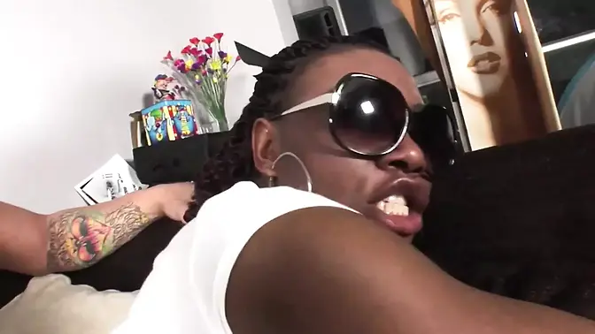 Slutty babe wants it all with her monster pussy