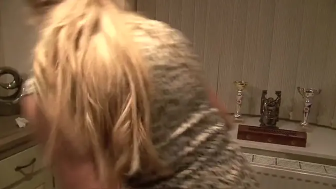 Slutty English wife Brittany Bardot rides cock on the couch