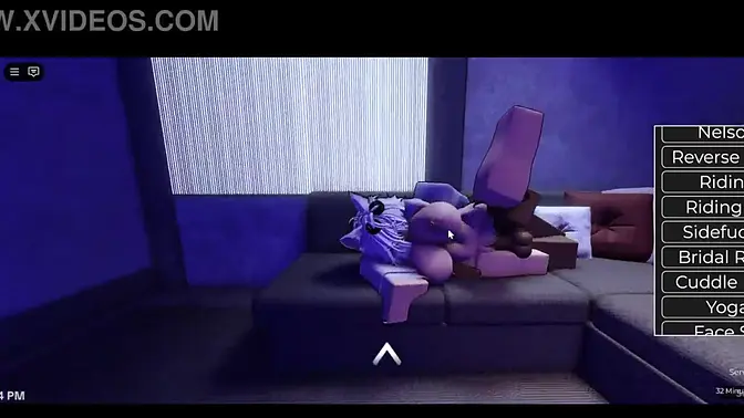 Slutty girl gets banged hard on the couch