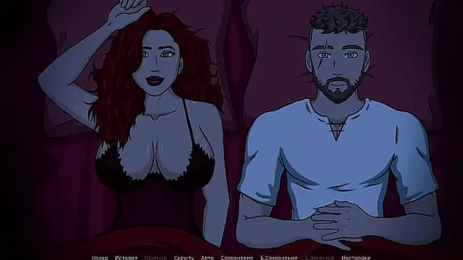 Slutty redhead MILF gets her game on