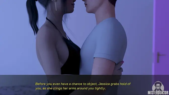 Slutty teen babe with perfect tits gets closeup action