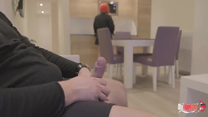 Son's hard cock turns mature MILF into lustful beast