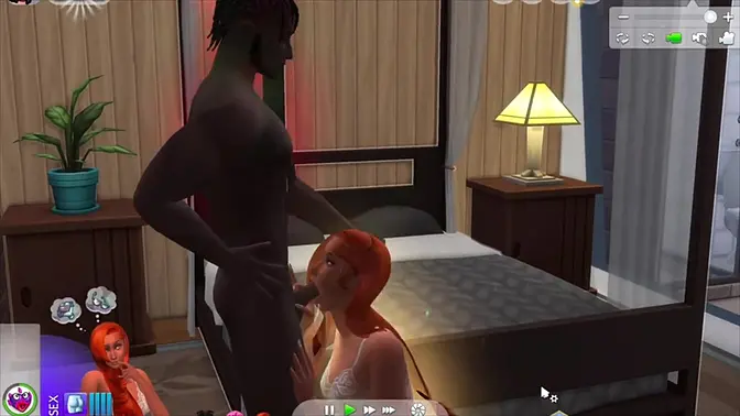 SparklyButtPlug loves deep cock fucking all around the house