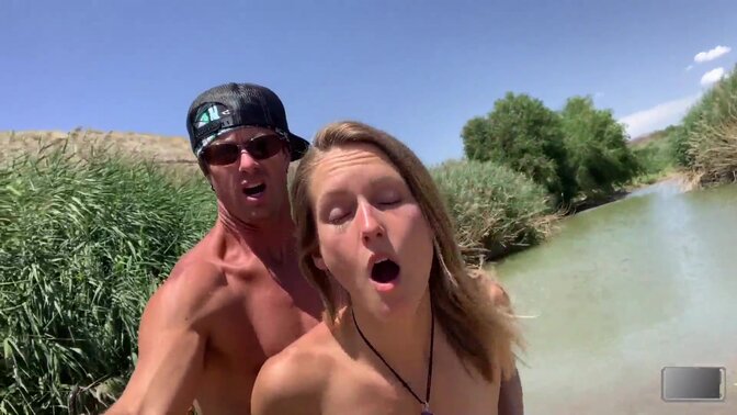 Sparks Go Wild outdoor fucking in the mud