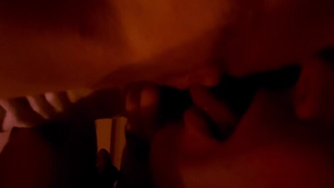 Squirty lover gets a hand job and G-spot stimulation