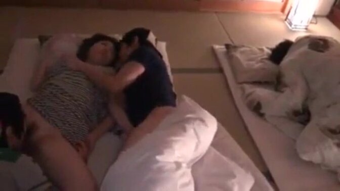 Step mom seduces son in Japanese AV scene