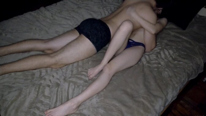 Step sis gives hot Russian teen a tasty blowjob and more