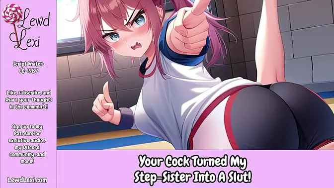 Step sister turns into a wild fuck doll