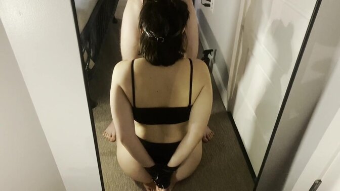 Stepdad fulfills naughty stepdaughter's wish for a facial