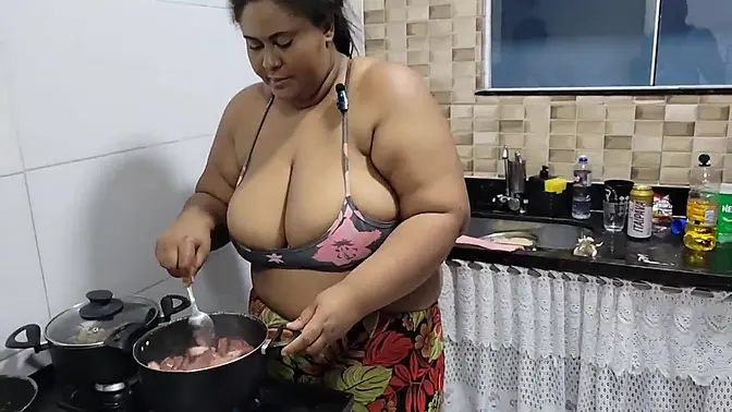 Stepmom's Big Tits and Wet Pussy Devoured by Stepson