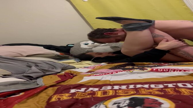 Stepsis wakes up to unexpected cock invasion