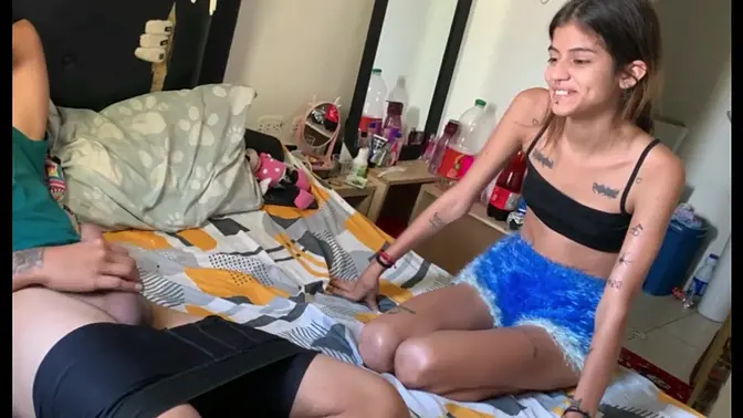 Stepsis wants to fuck me deep - amateur Latina action