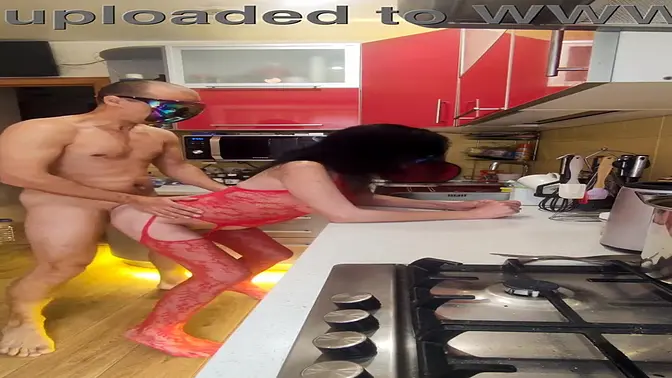 Stocking-clad MILF rides cock and takes anal