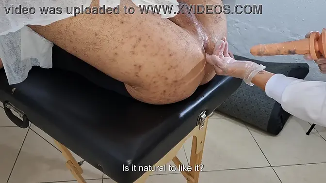 Straight guy's hidden desires explored by a bisexual urologist