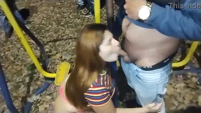 Street exhibitionist competition with Nicoly Mattos