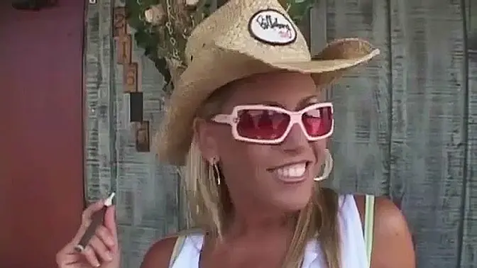 Street MILF picked up for big cock group bangvan orgy