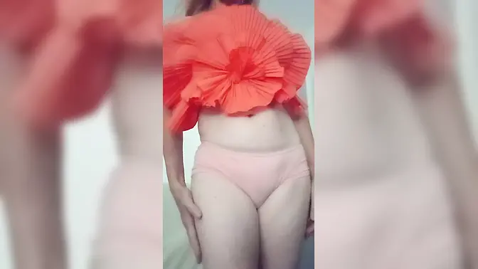 Stunning blonde with orange hair