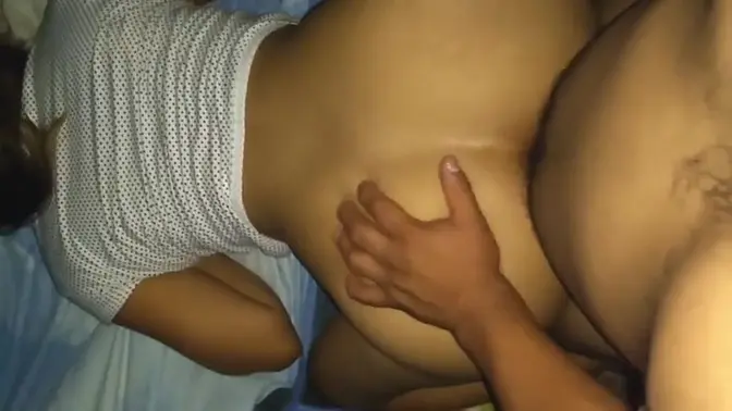 Stunning Latina takes big cock in her ass