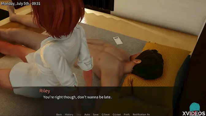 Stunning Redhead Gives a Sensual Blowjob