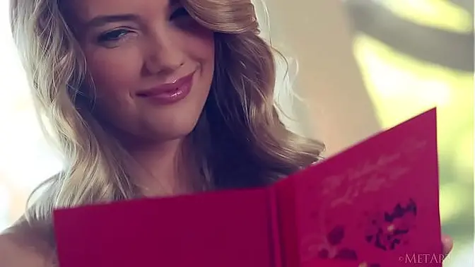 Stunning teen Kenna James strips and teases