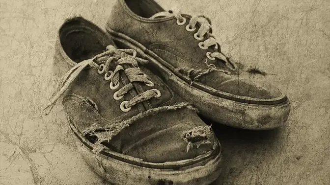 Submissive girlfriend plays with adult toy during BDSM session