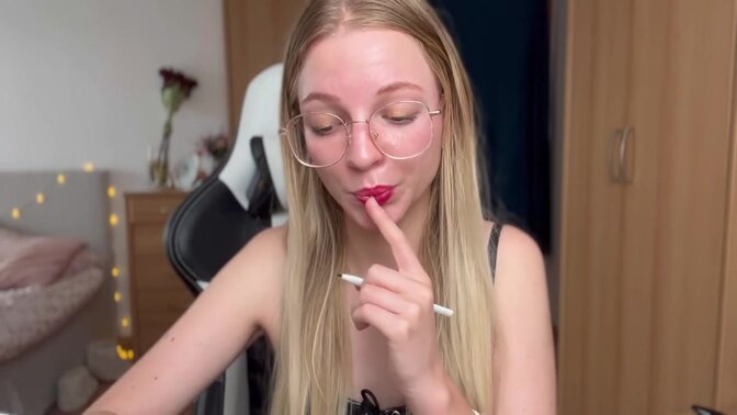 Submissive man seeks comfort in dominant woman's arms