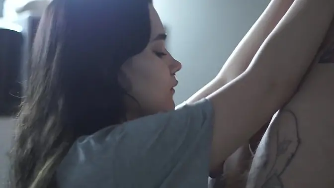 Sweet strawberry cream blowjob - Amateur deepthroat facefuck