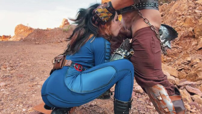 Sweetie Fox - New Fallout Cosplay: Public Blowjob and Sex