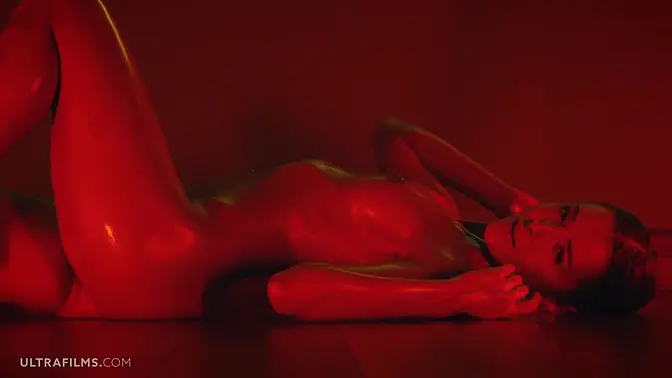 Sybil's Solo Session in RGB Lights