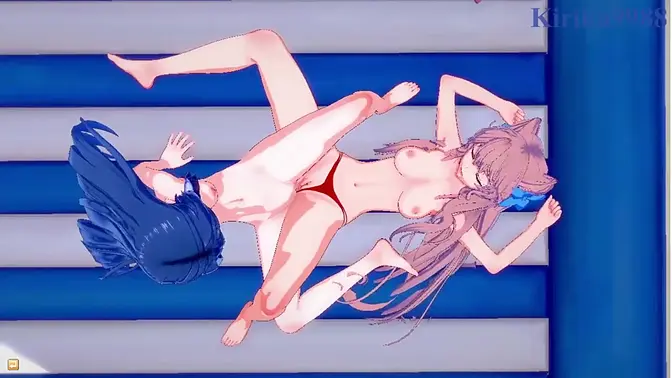 Symphogear Sisters Fuck and Cum Together