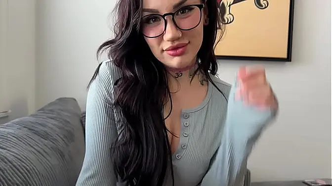 Tattooed brunette Nova Cane rides cock and sucks in POV roleplay