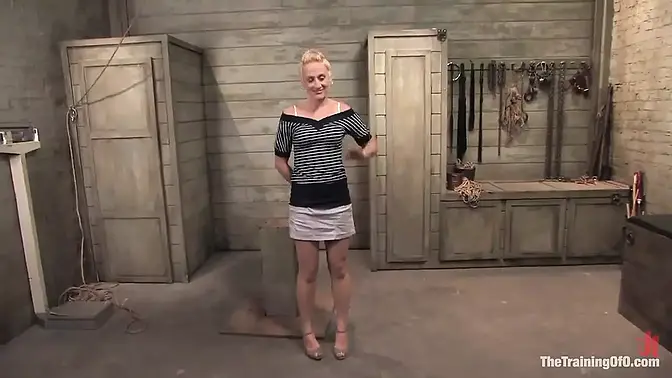 Tattooed Dylan gets hard training and huge dick