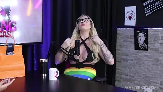 Tattooed Gostosa Gabi Tamiris gets dominated on swing cast