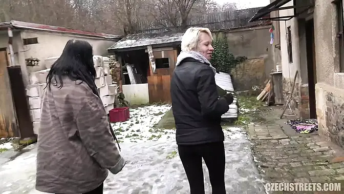 Tattooed guy gets fucked by side chick in his household