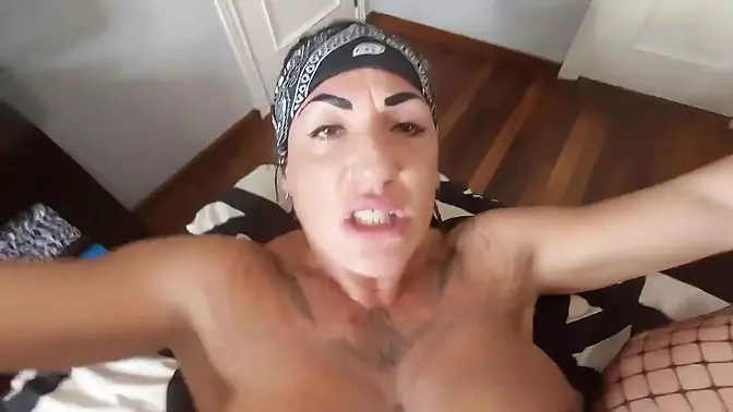 Tattooed model gets fucked and sucks cock