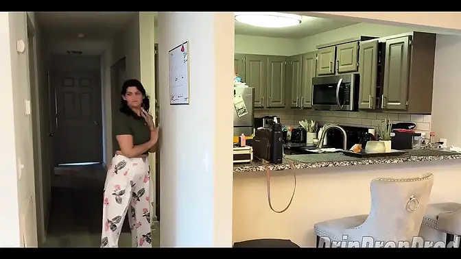 Tattooed stud fucks slutty girl with his massive BBC, cums inside her