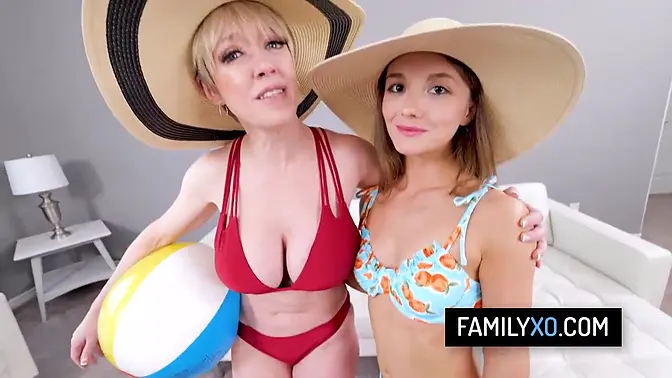 Teen dee williams takes it deep from stepdad before party