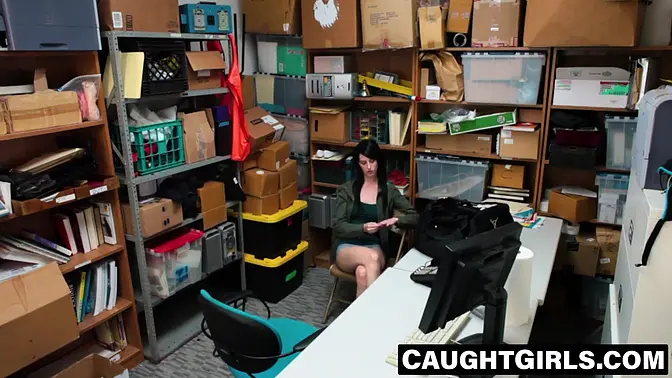 Teen girl gets her hairy pussy licked and fucked by a cop