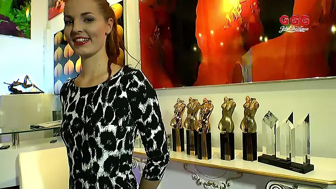 Teen slut gobbles huge cocks in wild gangbang